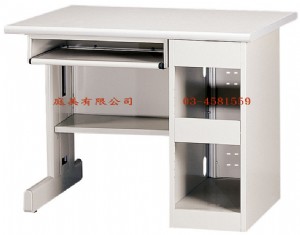 TMJ109-14 防盜式電腦桌(木紋面/灰白面)